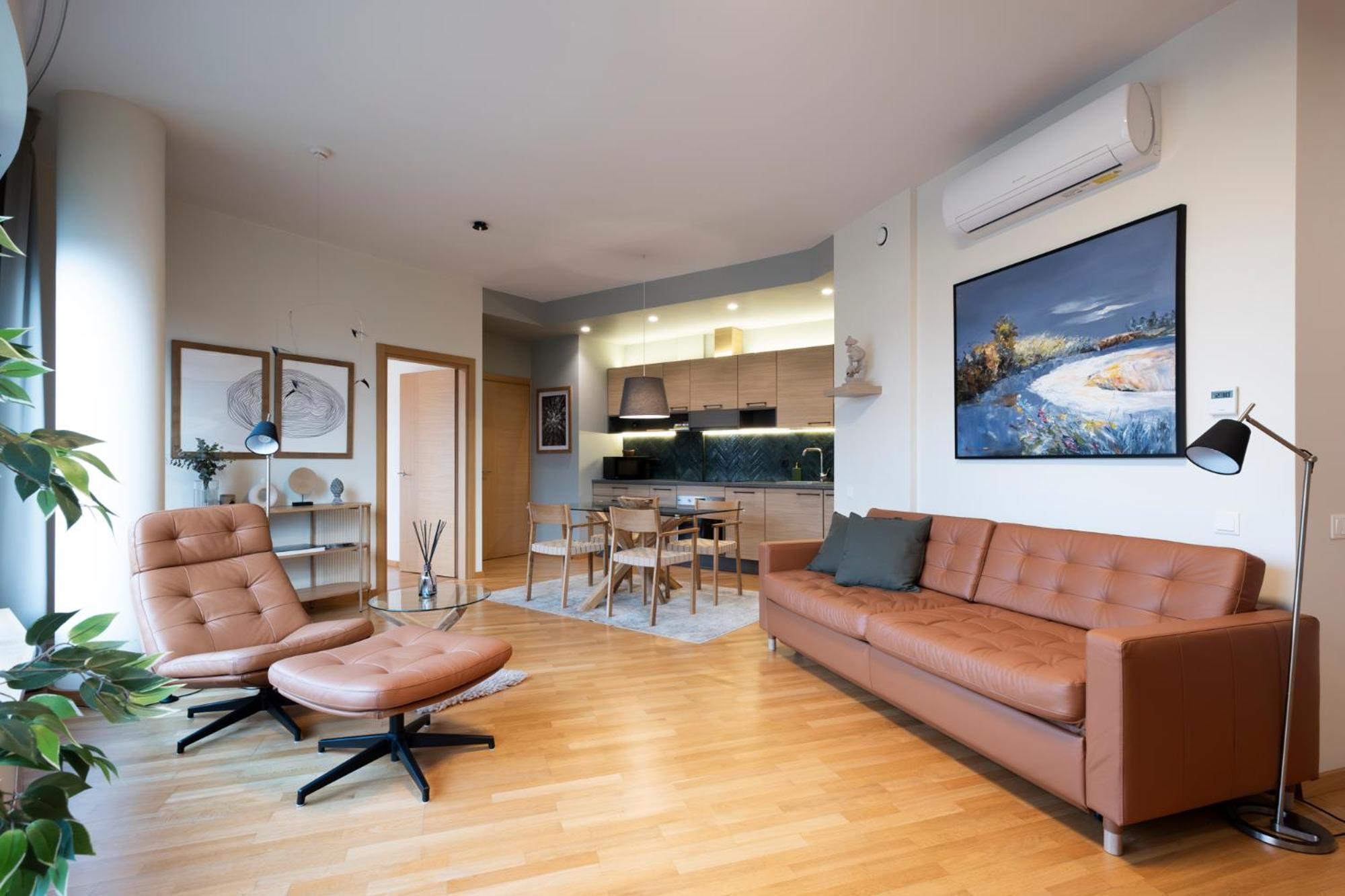 2 Bedroom Apt, 2 Garage Spots & Balconies, Self Check-In, By Cohost Druskininkai Exterior photo